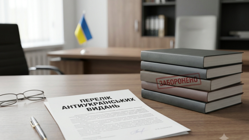 У липні Держкомтелерадіо внесло до списку антиукраїнських видань сім нових книг.