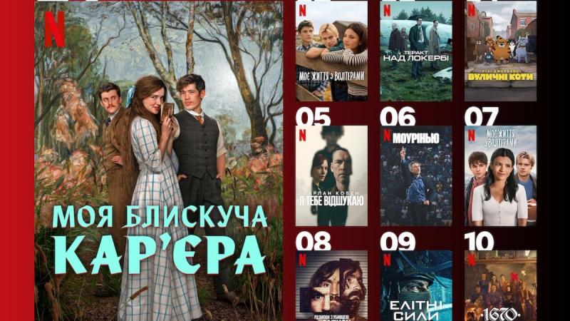 Топові серіали Netflix в Україні: які шоу користуються популярністю серед українських глядачів та їх рейтинг.