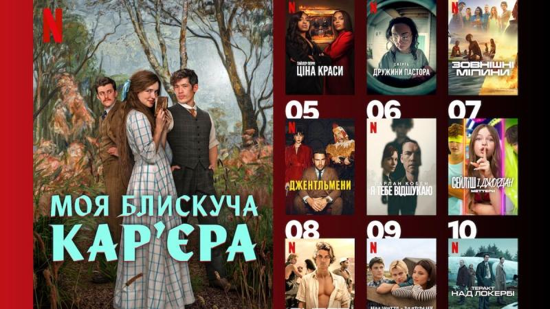 Що переглянути на Netflix - топові серіали в Україні