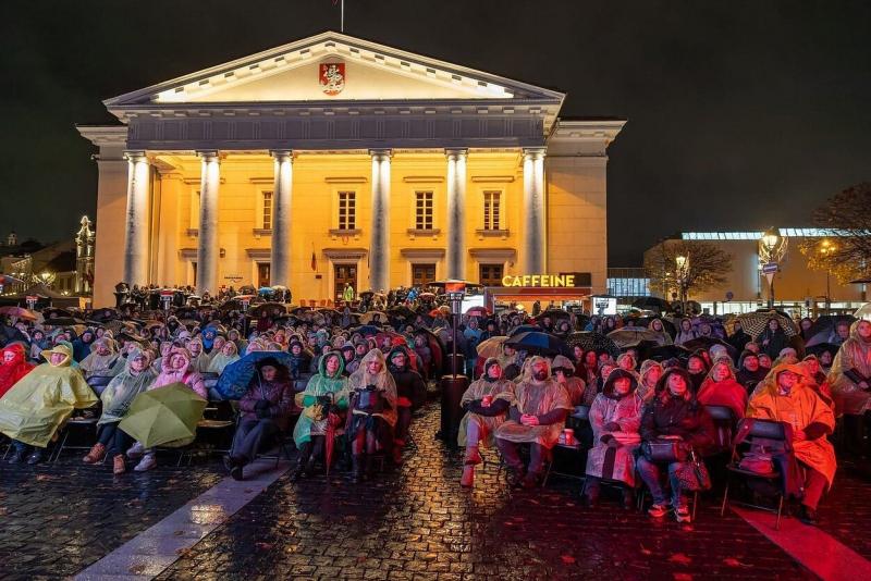 Трансляція опери Верді з'єднала Вільнюс, Київ та Харків у спільному ритмі свободи.