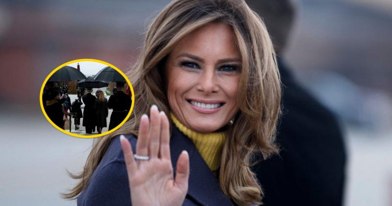 Поки Трамп обіймається з іншою жінкою, в Інтернеті помітили Меланію з новим партнером (фото)