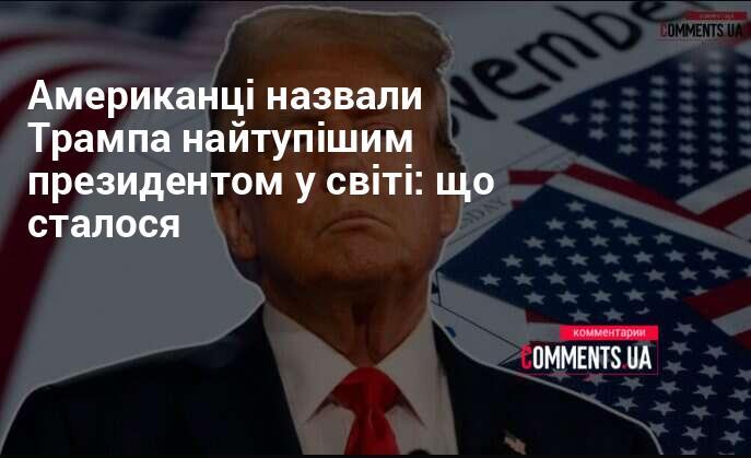 Американці визнали Трампа найменш розумним президентом у світі: що трапилося.