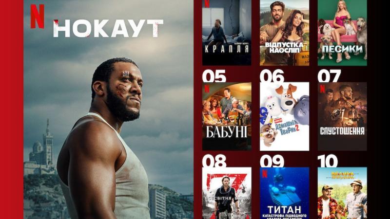 Нетфлікс (Netflix) представляє добірку десяти найпопулярніших фільмів в Україні - дивіться онлайн трейлери - Кіно.