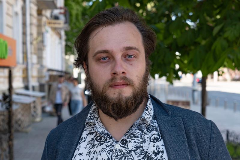 Остап Українець прийняв рішення стати військовим представником в офісі мовного омбудсмена.