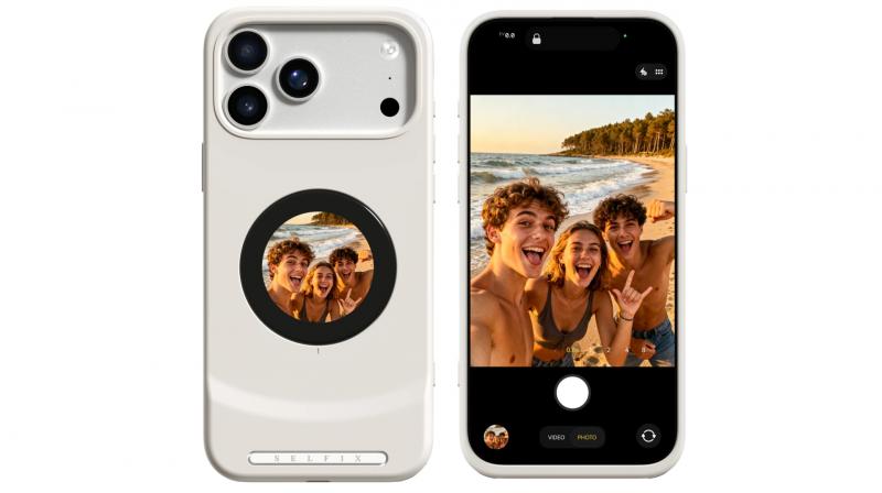 Dockcase представила новий чохол для iPhone 17 Pro, оснащений додатковим екраном і слотом для карток microSD.