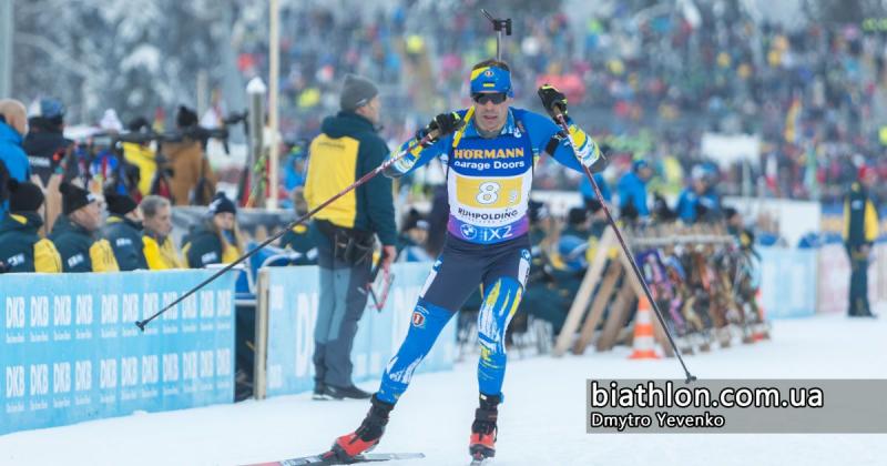 Біатлон: підсумки чоловічої гонки переслідування на Європейському чемпіонаті-2026