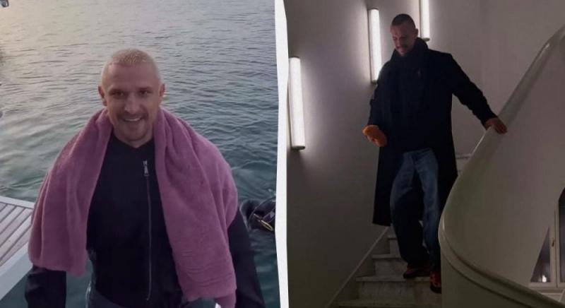 Цимбалюк збентежив своїх прихильників знімком, на якому він зображений під крапельницею.