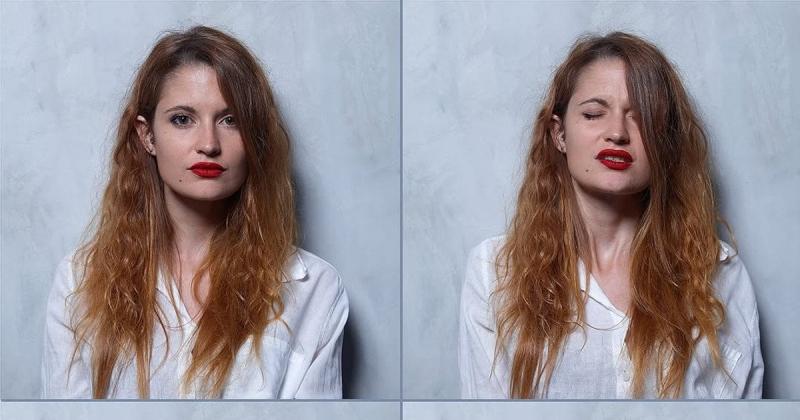 Фотограф демонструє, як емоційний стан жінок трансформується до, під час і після досягнення оргазму – серія знімків.