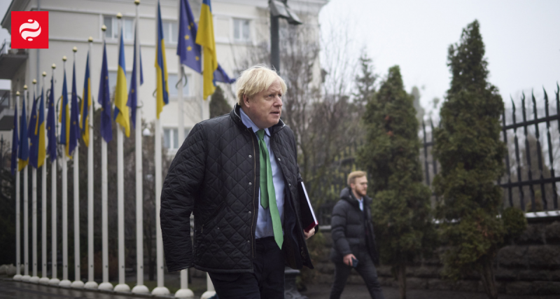 Екс-прем'єр Великобританії Борис Джонсон відвідав Запоріжжя і займається створенням документального фільму.