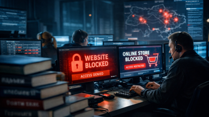 Держкомтелерадіо зупинив роботу шести інтернет-магазинів через продаж книг країни-агресора.