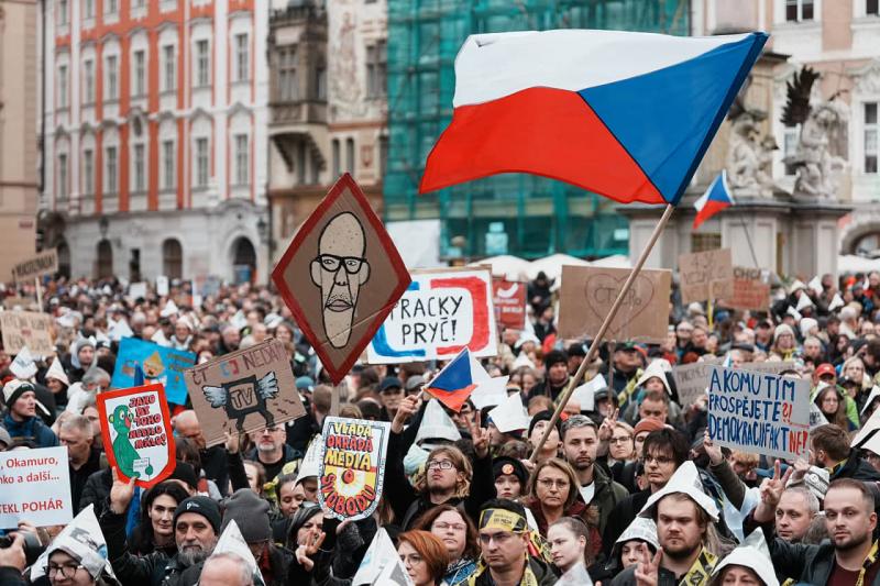 У Чехії відбуваються акції протесту проти намірів змінити механізми фінансування державних медіа.